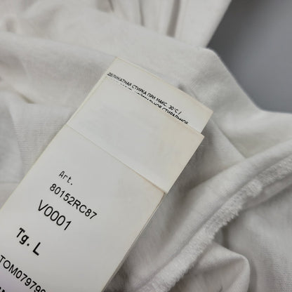 【中古品】【メンズ】 STONE ISLAND ストーンアイランド REFLECTIVE ONE PRINT TEE 80152RC87 リフレクティブ プリント Tシャツ 半袖 トップス 141-250807-as-04-izu サイズ：L カラー：ホワイト 万代Net店