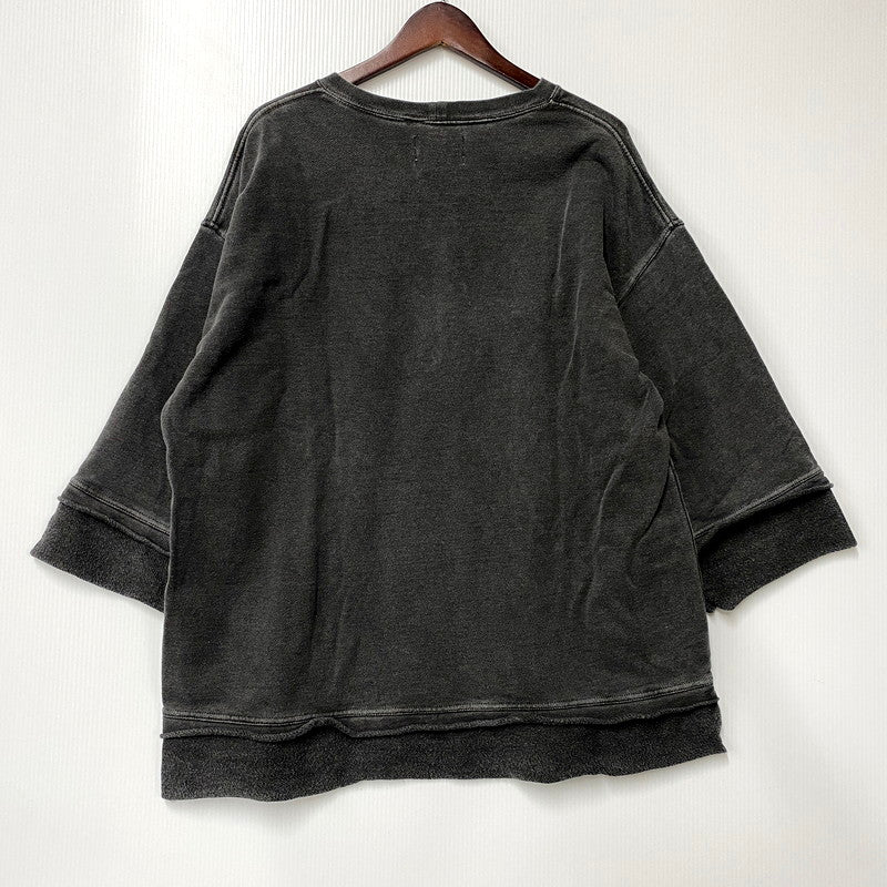 【中古品】【メンズ】 LS CUT AND SEW ロングスリーブ カットソー トップス 七分袖 145-250811-ma-10-izu サイズ：L カラー：GRAY 万代Net店