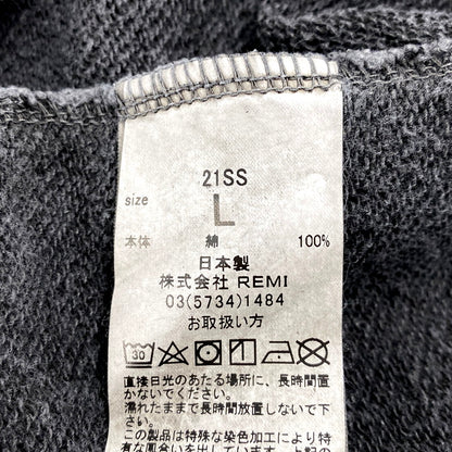 【中古品】【メンズ】 LS CUT AND SEW ロングスリーブ カットソー トップス 七分袖 145-250811-ma-10-izu サイズ：L カラー：GRAY 万代Net店