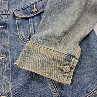 【中古品】【メンズ】 RRL ダブルアールエル DENIM JACKET デニムジャケット USA製 3星タグ アウター 145-250807-as-06-izu サイズ：XL カラー：インディゴ 万代Net店