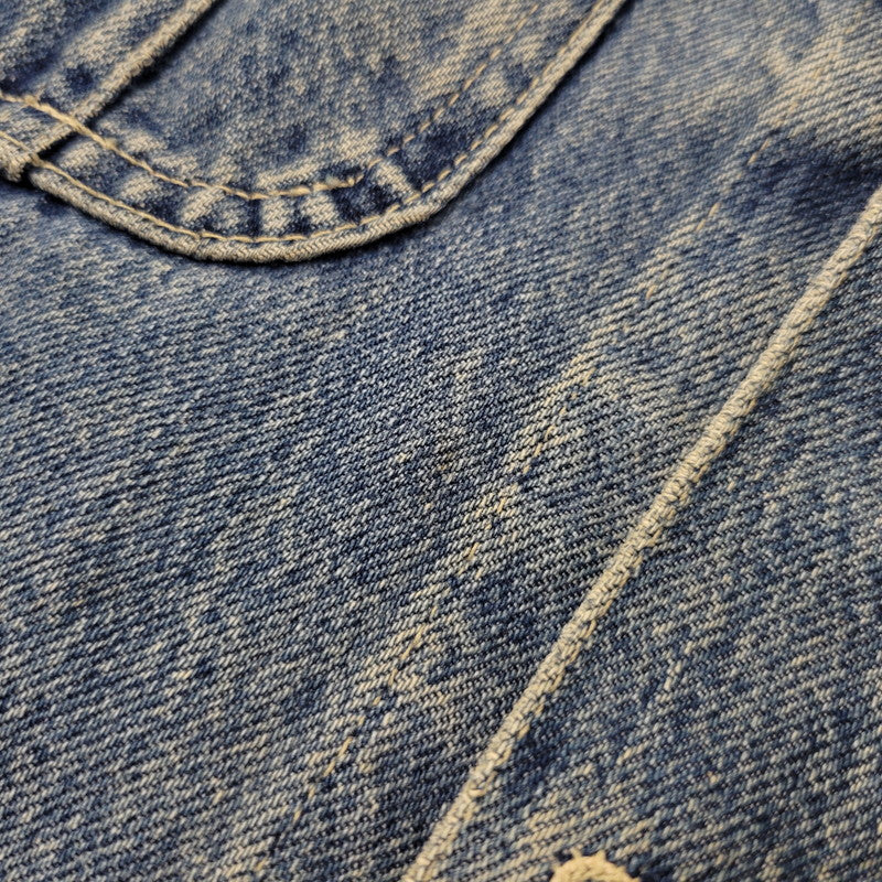 【中古品】【メンズ】 RRL ダブルアールエル DENIM JACKET デニムジャケット USA製 3星タグ アウター 145-250807-as-06-izu サイズ：XL カラー：インディゴ 万代Net店