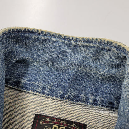 【中古品】【メンズ】 RRL ダブルアールエル DENIM JACKET デニムジャケット USA製 3星タグ アウター 145-250807-as-06-izu サイズ：XL カラー：インディゴ 万代Net店