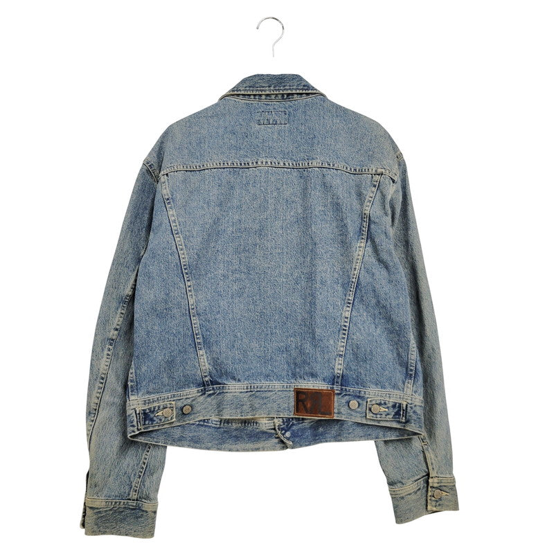 【中古品】【メンズ】 RRL ダブルアールエル DENIM JACKET デニムジャケット USA製 3星タグ アウター 145-250807-as-06-izu サイズ：XL カラー：インディゴ 万代Net店