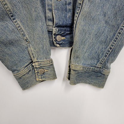 【中古品】【メンズ】 RRL ダブルアールエル DENIM JACKET デニムジャケット USA製 3星タグ アウター 145-250807-as-06-izu サイズ：XL カラー：インディゴ 万代Net店