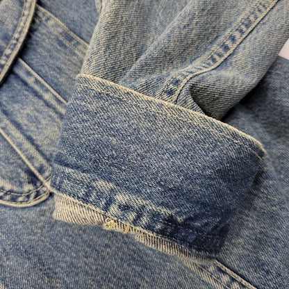 【中古品】【メンズ】 RRL ダブルアールエル DENIM JACKET デニムジャケット USA製 3星タグ アウター 145-250807-as-06-izu サイズ：XL カラー：インディゴ 万代Net店