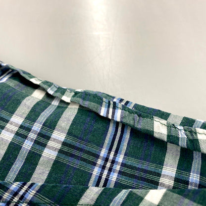 【中古品】【メンズ】 CHAPS RALPH LAUREN チャップス ラルフローレン LS BD SHIRT ロングスリーブ ボタンダウン シャツ 長袖 チェック トップス 146-250811-as-34-izu サイズ：L カラー：グリーン系 万代Net店