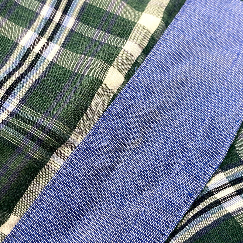 【中古品】【メンズ】 CHAPS RALPH LAUREN チャップス ラルフローレン LS BD SHIRT ロングスリーブ ボタンダウン シャツ 長袖 チェック トップス 146-250811-as-34-izu サイズ：L カラー：グリーン系 万代Net店