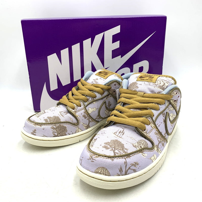 【中古美品】【メンズ】 NIKE SB ナイキエスビー DUNK LOW PRO PRM FN5880-001 ダンク ロー プロ プレミアム スニーカー シューズ 靴 160-250808-as-06-izu サイズ：28cm カラー：FOOTBALL GREY/COCONUT MILK 万代Net店