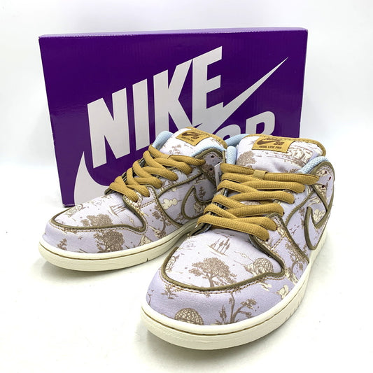 【中古美品】【メンズ】 NIKE SB ナイキエスビー DUNK LOW PRO PRM FN5880-001 ダンク ロー プロ プレミアム スニーカー シューズ 靴 160-250808-as-06-izu サイズ：28cm カラー：FOOTBALL GREY/COCONUT MILK 万代Net店