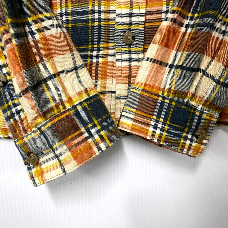 【中古品】【メンズ】 patagonia パタゴニア LS FJORD FLANNEL SHIRT 42410FA23 ロングスリーブ フィヨルド フランネル シャツ 長袖 チェック トップス 144-250811-as-33-izu サイズ：M カラー：マルチカラー 万代Net店