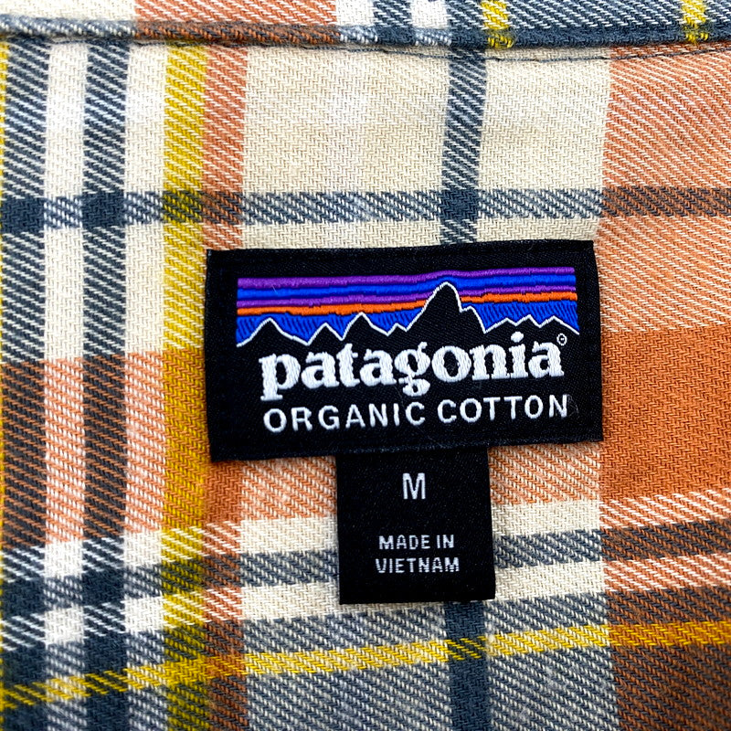 【中古品】【メンズ】 patagonia パタゴニア LS FJORD FLANNEL SHIRT 42410FA23 ロングスリーブ フィヨルド フランネル シャツ 長袖 チェック トップス 144-250811-as-33-izu サイズ：M カラー：マルチカラー 万代Net店