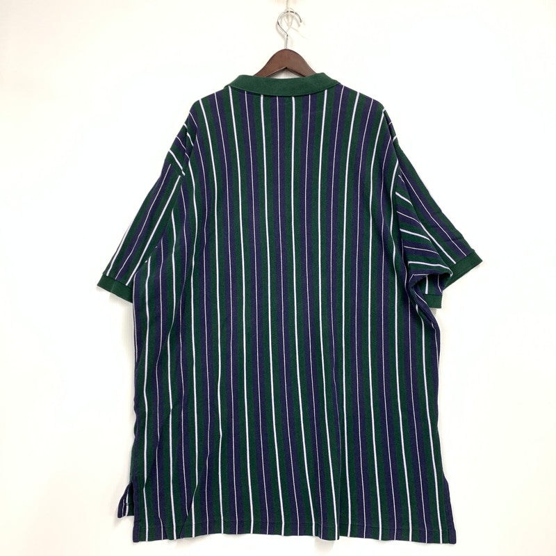 【中古品】【メンズ】 Polo by Ralph Lauren ポロバイラルフローレン PIMA COTTON 90S SS POLO SHIRT ピマコットン 90年代 ショートスリーブポロシャツ トップス 半袖 146-250812-ma-16-izu サイズ：4X カラー：MULTI STRIPE 万代Net店