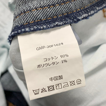 【中古品】【メンズ】 DENIM NARROW PANTS GMP-20F1624 デニム ナロー パンツ ジーンズ ズボン ボトムス 155-250813-ay-05-izu サイズ：S カラー：インディゴ 万代Net店