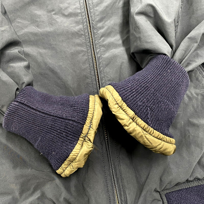 【中古品】【メンズ】 M.I.D.A. ミダ DOWN PADDING HARRINGTON JACKET M183201 ダウン パディング ハリントン ジャケット アウター 141-250810-ay-11-izu サイズ：46 カラー：ネイビー 万代Net店