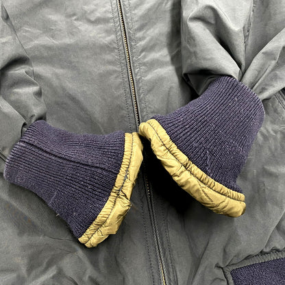 【中古品】【メンズ】 M.I.D.A. ミダ DOWN PADDING HARRINGTON JACKET M183201 ダウン パディング ハリントン ジャケット アウター 141-250810-ay-11-izu サイズ：46 カラー：ネイビー 万代Net店