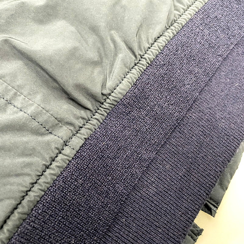 【中古品】【メンズ】 M.I.D.A. ミダ DOWN PADDING HARRINGTON JACKET M183201 ダウン パディング ハリントン ジャケット アウター 141-250810-ay-11-izu サイズ：46 カラー：ネイビー 万代Net店