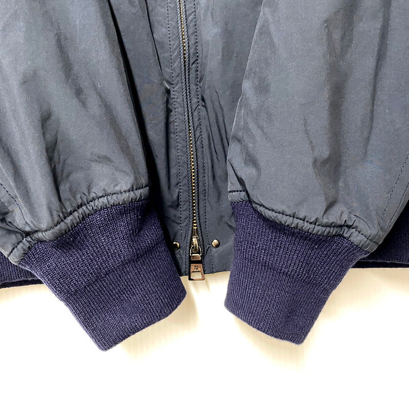 【中古品】【メンズ】 M.I.D.A. ミダ DOWN PADDING HARRINGTON JACKET M183201 ダウン パディング ハリントン ジャケット アウター 141-250810-ay-11-izu サイズ：46 カラー：ネイビー 万代Net店