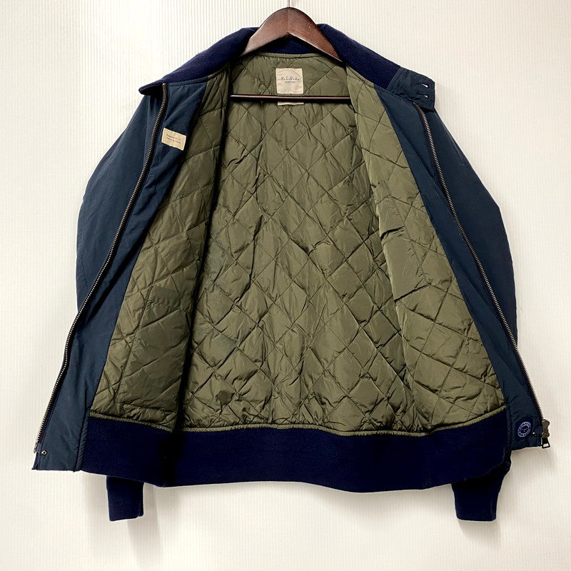 【中古品】【メンズ】 M.I.D.A. ミダ DOWN PADDING HARRINGTON JACKET M183201 ダウン パディング ハリントン ジャケット アウター 141-250810-ay-11-izu サイズ：46 カラー：ネイビー 万代Net店