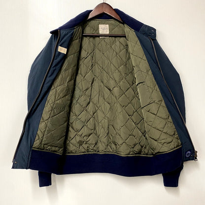 【中古品】【メンズ】 M.I.D.A. ミダ DOWN PADDING HARRINGTON JACKET M183201 ダウン パディング ハリントン ジャケット アウター 141-250810-ay-11-izu サイズ：46 カラー：ネイビー 万代Net店