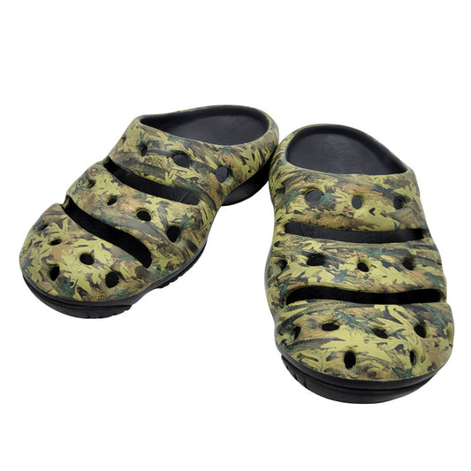 【中古品】【メンズ】 KEEN キーン YOGUI SANDAL 靴 ヨギ サンダル クロッグサンダル スリッポンサンダル 164-250812-rk-05-izu サイズ：M7×W9 カラー：グリーン系 万代Net店