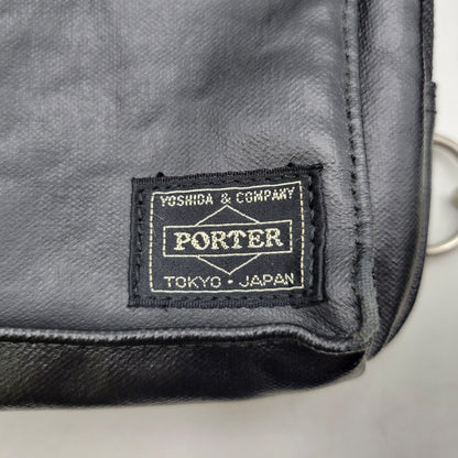 【中古美品】【メンズ】 PORTER ポーター FREESTYLE BODY BAG フリースタイル ボディバッグ 鞄 カバン 188-250809-ma-07-izu カラー：BLACK 万代Net店