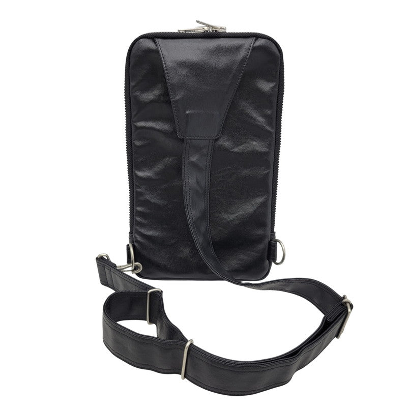 【中古美品】【メンズ】 PORTER ポーター FREESTYLE BODY BAG フリースタイル ボディバッグ 鞄 カバン 188-250809-ma-07-izu カラー：BLACK 万代Net店