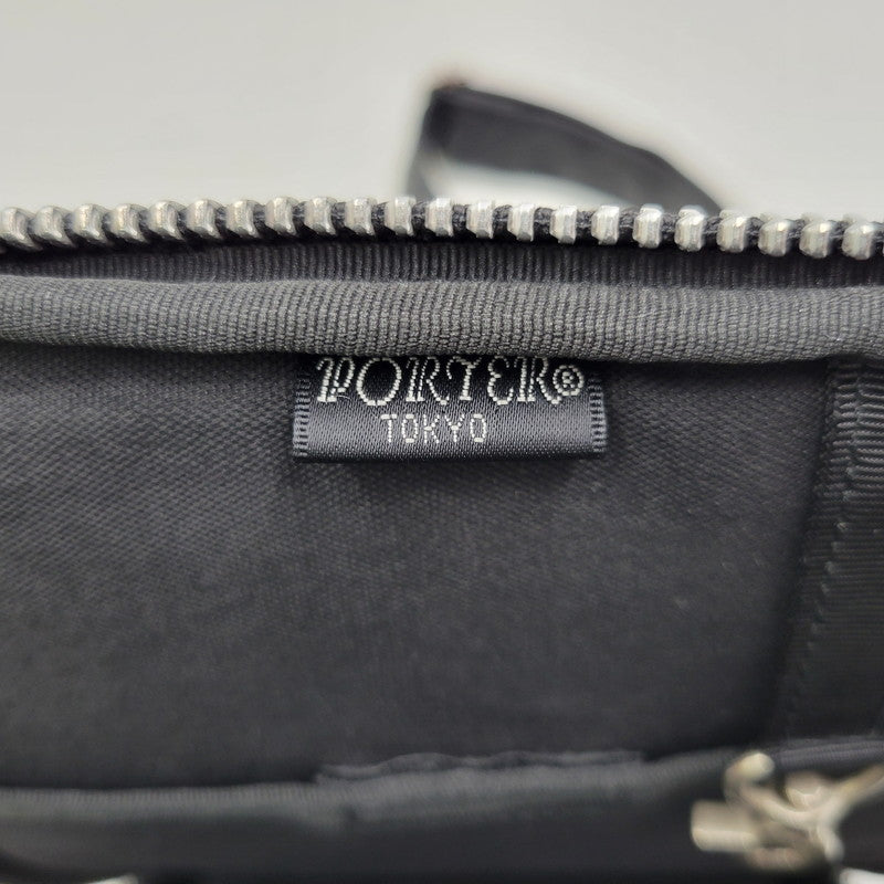 【中古美品】【メンズ】 PORTER ポーター FREESTYLE BODY BAG フリースタイル ボディバッグ 鞄 カバン 188-250809-ma-07-izu カラー：BLACK 万代Net店
