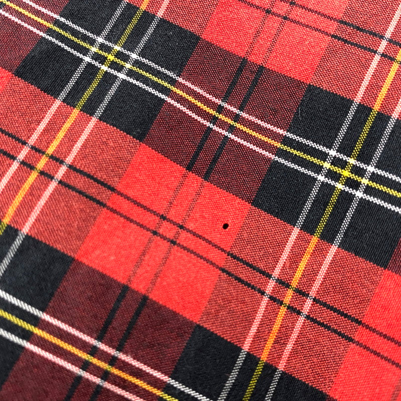 【中古品】【メンズ】 Polo by Ralph Lauren ポロバイラルフローレン CHECK PATTERN SWING TOP JACKET チェック パターン スイング トップ ジャケット 長袖 ロゴ 刺繍 アウター 146-250810-ay-06-izu サイズ：M カラー：レッド系 万代Net店