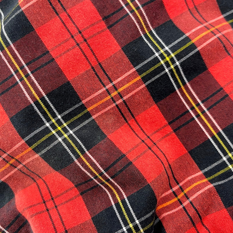 【中古品】【メンズ】 Polo by Ralph Lauren ポロバイラルフローレン CHECK PATTERN SWING TOP JACKET チェック パターン スイング トップ ジャケット 長袖 ロゴ 刺繍 アウター 146-250810-ay-06-izu サイズ：M カラー：レッド系 万代Net店