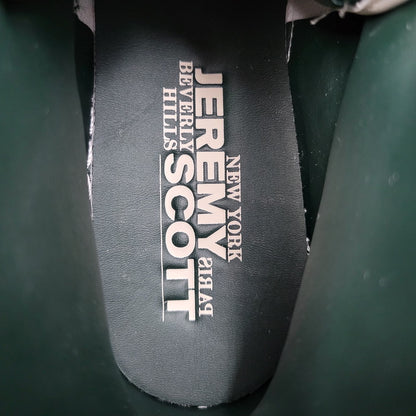 【中古美品】【メンズ】 ADIDAS×JEREMY SCOTT アディダス×ジェレミー・スコット Q46154 FORUM HIGH WINGS 1.0 フォーラム ハイ ウィング 1.0 靴 スニーカー シューズ 161-250809-ma-06-izu サイズ：27cm カラー：MONEY 万代Net店