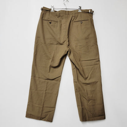 【中古品】【メンズ】 WOOL SLACKS PANTS 8114-177-0843 ウール スラックス パンツ ズボン ボトムス 158-250813-ay-11-izu サイズ：XL カラー：ブラウン 万代Net店