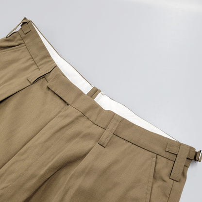 【中古品】【メンズ】 WOOL SLACKS PANTS 8114-177-0843 ウール スラックス パンツ ズボン ボトムス 158-250813-ay-11-izu サイズ：XL カラー：ブラウン 万代Net店
