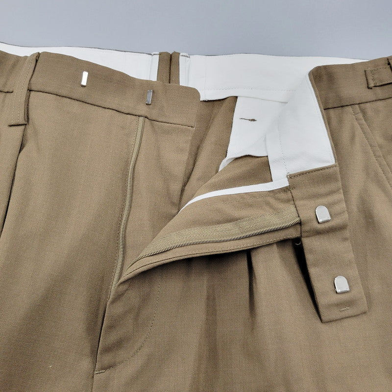 【中古品】【メンズ】 WOOL SLACKS PANTS 8114-177-0843 ウール スラックス パンツ ズボン ボトムス 158-250813-ay-11-izu サイズ：XL カラー：ブラウン 万代Net店