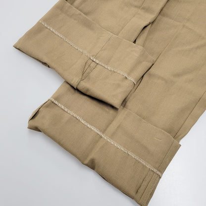 【中古品】【メンズ】 WOOL SLACKS PANTS 8114-177-0843 ウール スラックス パンツ ズボン ボトムス 158-250813-ay-11-izu サイズ：XL カラー：ブラウン 万代Net店