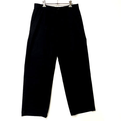 【中古品】【メンズ】 GHBM ジーエイチビーエム 24AW BRITISH TWILL TROUSERS 24AW16GOW03 ブリティッシュ ツイル トラウザーズ パンツ ズボン ボトムス 151-250810-ay-03-izu サイズ：L カラー：ブラック 万代Net店