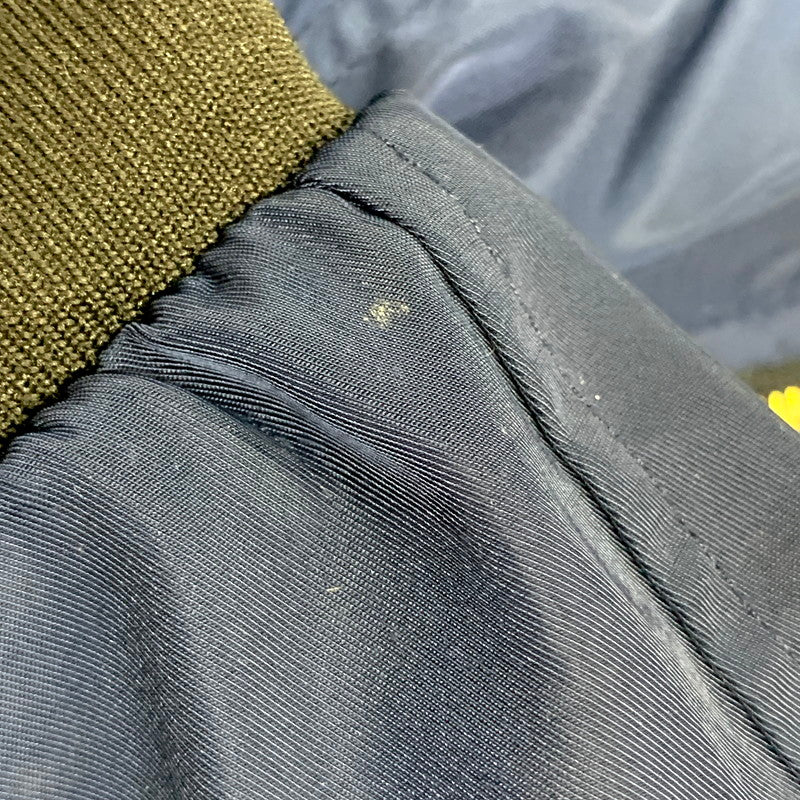 【中古品】【メンズ】 YSX WAPPEN FLIGHT JACKET ワッペン フライトジャケット アウター 146-250814-as-12-izu カラー：ネイビー 万代Net店