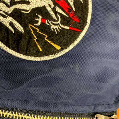 【中古品】【メンズ】 YSX WAPPEN FLIGHT JACKET ワッペン フライトジャケット アウター 146-250814-as-12-izu カラー：ネイビー 万代Net店