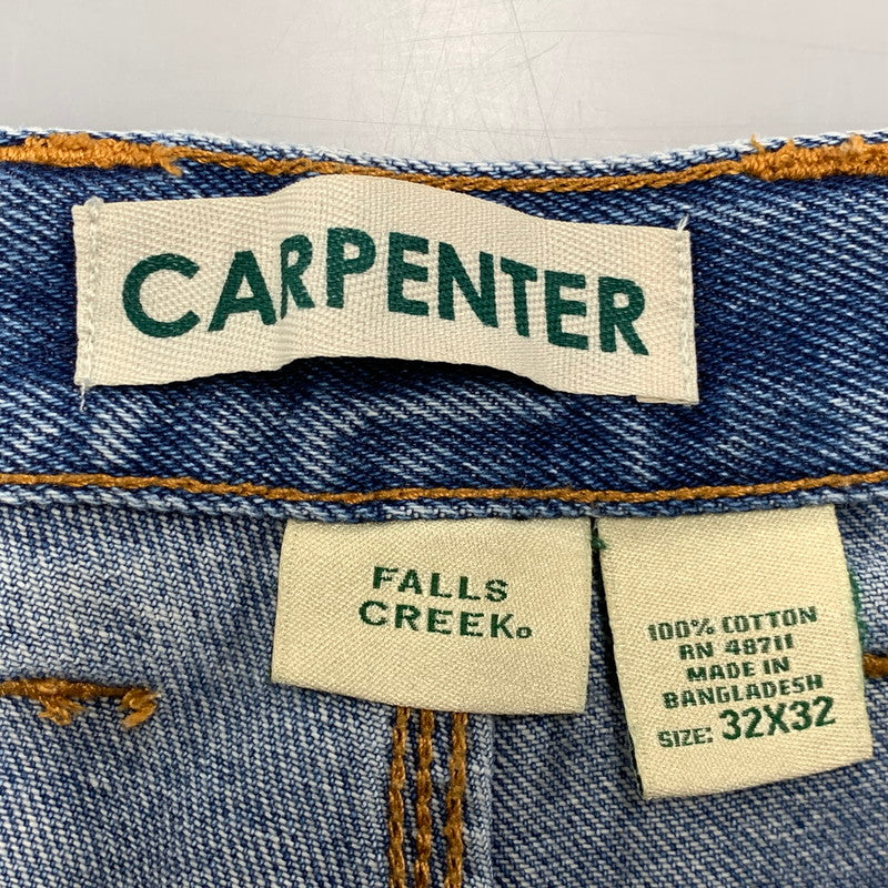 【中古品】【メンズ】 FALLS CREEK フォールズクリーク CARPENTER DENIM PAINTER PANTS デニム ペインター パンツ ボトムス 157-250814-as-21-izu サイズ：32×32 カラー：インディゴ 万代Net店