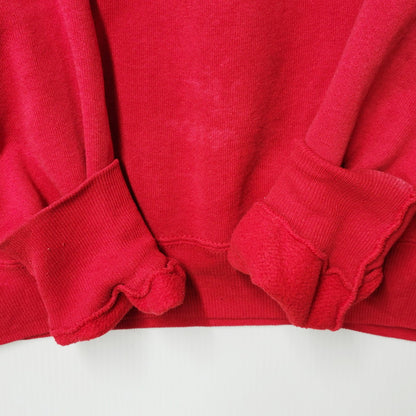 【現状渡し品】【メンズ】 PANNILL パニール USA製 前V CHARLEVOIX シャルルボア SWEATSHIRT スウェットシャツ トップス 長袖 トレーナー 146-250814-ya-05-izu サイズ：XL カラー：レッド 万代Net店