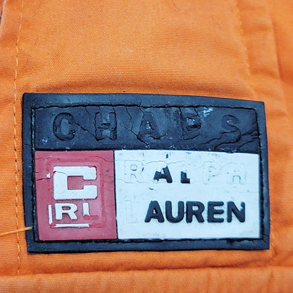 【中古品】【メンズ】 CHAPS RALPH LAUREN チャップス ラルフローレン ロシア製 HALF ZIP ANORAK JACKET ハーフジップ アノラック ジャケット トップス アウター 146-250814-ya-04-izu サイズ：L カラー：ORANGE 万代Net店