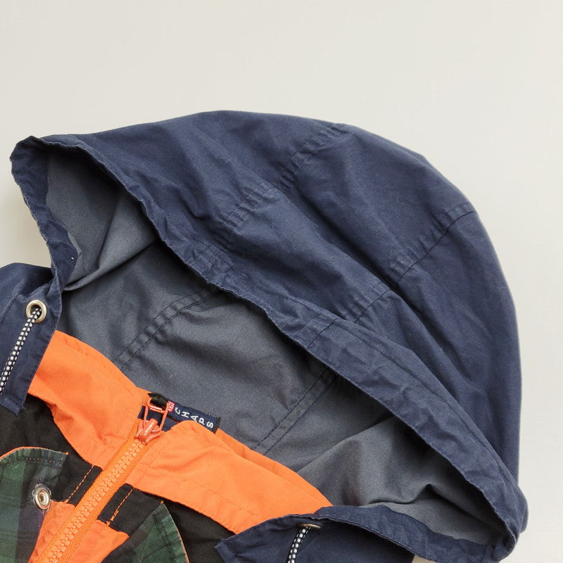 【中古品】【メンズ】 CHAPS RALPH LAUREN チャップス ラルフローレン ロシア製 HALF ZIP ANORAK JACKET ハーフジップ アノラック ジャケット トップス アウター 146-250814-ya-04-izu サイズ：L カラー：ORANGE 万代Net店
