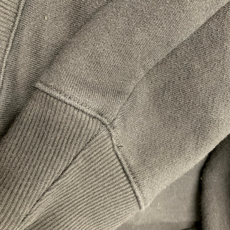 【中古品】【メンズ】 424 フォートゥーフォー LOGO PATCH HOODIE ロゴ パッチ フーディ パーカー 長袖 トップス 142-250814-as-15-izu サイズ：L カラー：ブラック 万代Net店