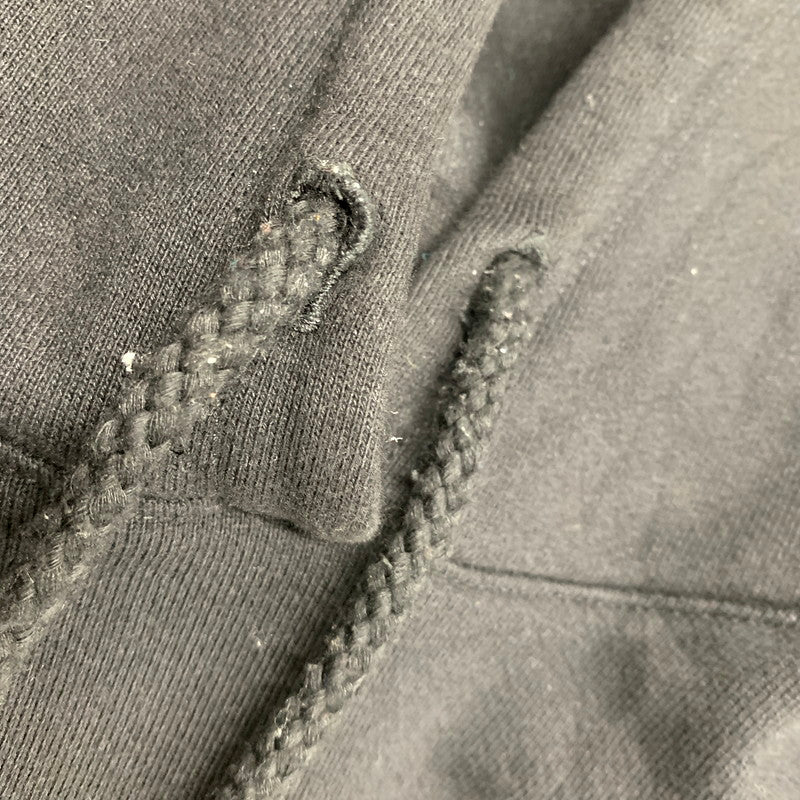 【中古品】【メンズ】 424 フォートゥーフォー LOGO PATCH HOODIE ロゴ パッチ フーディ パーカー 長袖 トップス 142-250814-as-15-izu サイズ：L カラー：ブラック 万代Net店