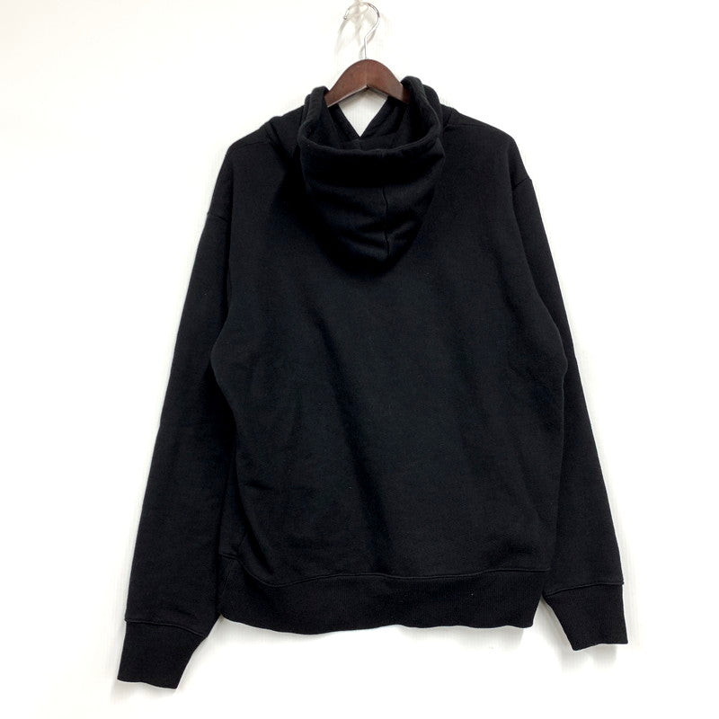 【中古品】【メンズ】 424 フォートゥーフォー LOGO PATCH HOODIE ロゴ パッチ フーディ パーカー 長袖 トップス 142-250814-as-15-izu サイズ：L カラー：ブラック 万代Net店