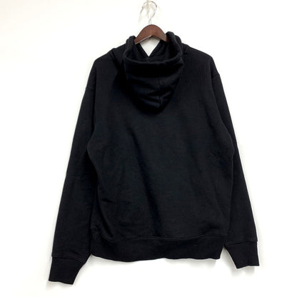 【中古品】【メンズ】 424 フォートゥーフォー LOGO PATCH HOODIE ロゴ パッチ フーディ パーカー 長袖 トップス 142-250814-as-15-izu サイズ：L カラー：ブラック 万代Net店