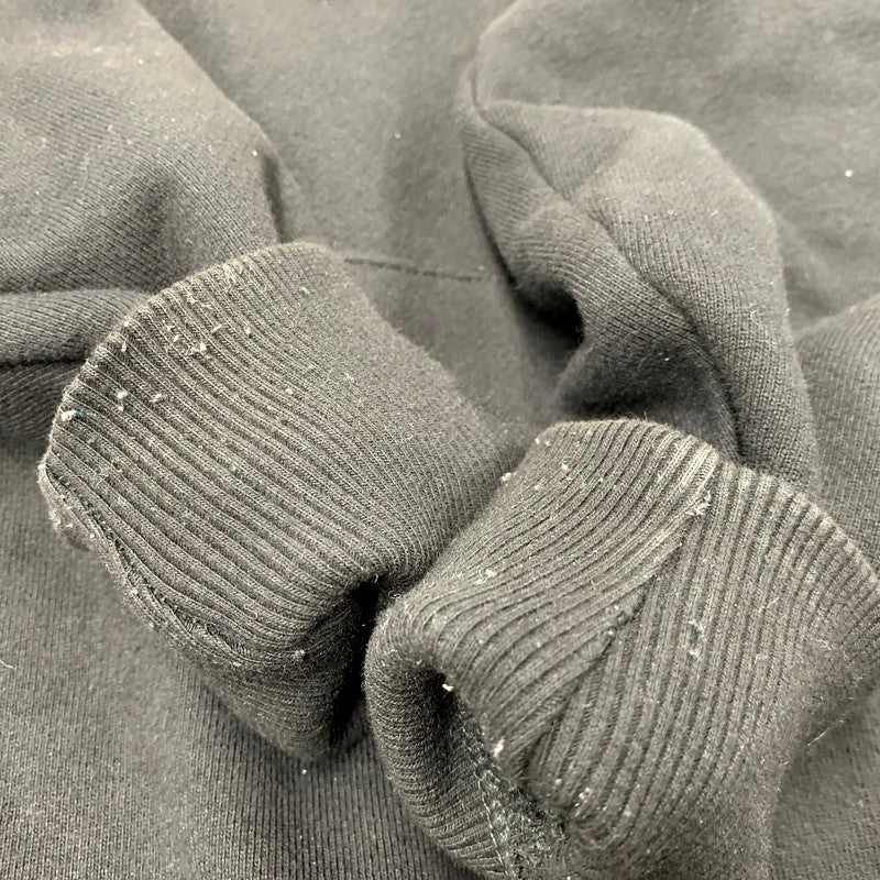 【中古品】【メンズ】 424 フォートゥーフォー LOGO PATCH HOODIE ロゴ パッチ フーディ パーカー 長袖 トップス 142-250814-as-15-izu サイズ：L カラー：ブラック 万代Net店