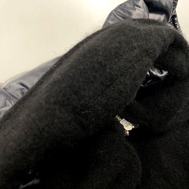 【中古美品】【メンズ】 COTTON SHIRT WITH SWITCHING QUILTED VEST UP2E1001 コットン シャツ 切り替え キルティング ベスト ストライプ トップス 140-250810-ay-15-izu サイズ：2 カラー：ブラック 万代Net店