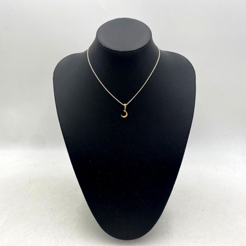 【中古品】【メンズ/レディース】 AVALANCHE アヴァランチ 10K MOON＆STAR DIAMOND PENDANT TOP ムーン＆スター ダイヤモンド ペンダント トップ 月 星 ネックレス トップ アクセサリー 192-250810-ay-12-izu カラー：イエローゴールド 万代Net店