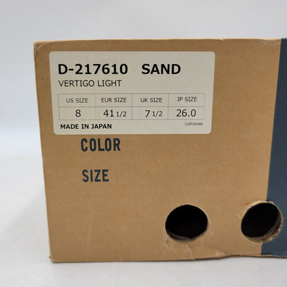 【中古品】【メンズ/レディース】 Danner ダナー VERTIGO LIGHT D217610 ヴァーティゴ ライト ブーツ シューズ 靴 164-250811-as-16-izu サイズ：26cm カラー：SAND 万代Net店
