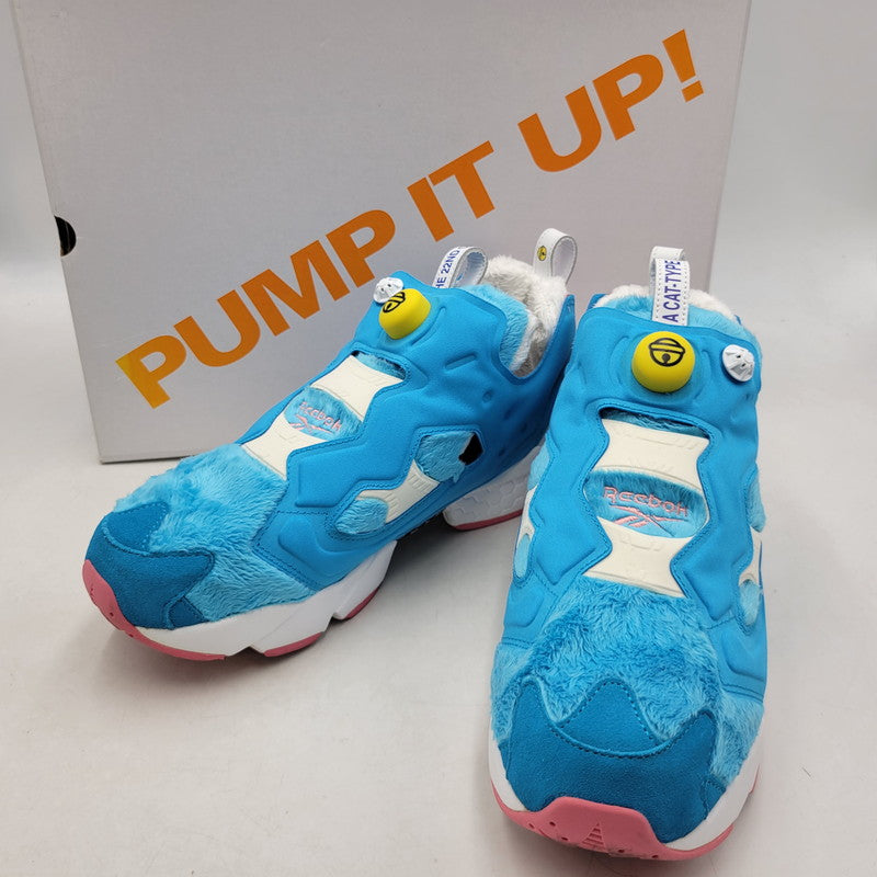 【中古品】【メンズ】 Reebok リーボック × ATMOS アトモス × DORAEMON ドラえもん INSTAPUMP FURY OG DRA GV7288 インスタ ポンプ フューリー OG DRA スニーカー シューズ 靴 162-250811-as-15-izu サイズ：28.5cm カラー：WHITE/WHITE/WHITE 万代Net店